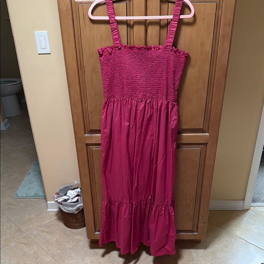 Hill House Pink Maxi Dress